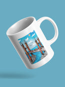 Wood Bridge Mug -Oguz Gurel Designs
