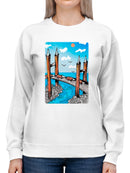 Wood Bridge Sweatshirt -Oguz Gurel Designs