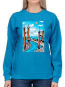 Wood Bridge Sweatshirt -Oguz Gurel Designs