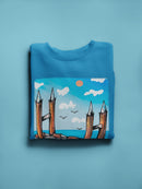 Wood Bridge Sweatshirt -Oguz Gurel Designs