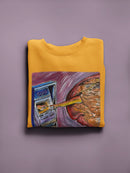 Reaching For The Atm Sweatshirt -Oguz Gurel Designs