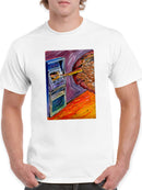 Reaching For The Atm T-shirt -Oguz Gurel Designs