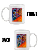 Reaching For The Atm Mug -Oguz Gurel Designs