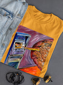 Reaching For The Atm T-shirt -Oguz Gurel Designs