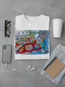 Storing Fish T-shirt -Oguz Gurel Designs