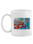 Storing Fish Mug -Oguz Gurel Designs