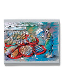 Storing Fish Wall Art -Oguz Gurel Designs