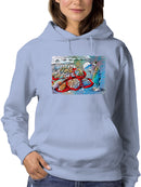 Storing Fish Hoodie or Sweatshirt -Oguz Gurel Designs