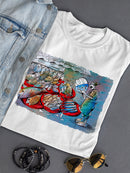 Storing Fish T-shirt -Oguz Gurel Designs