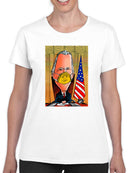 President With A Face Mask T-shirt -Oguz Gurel Designs