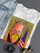 President With A Face Mask T-shirt -Oguz Gurel Designs