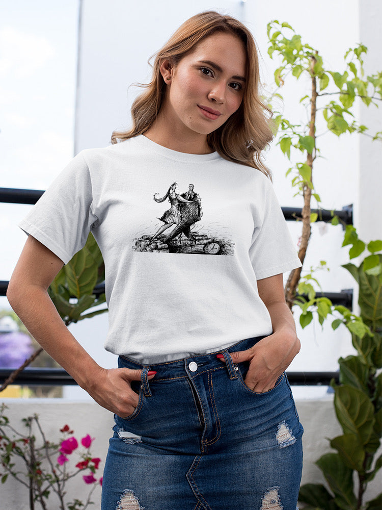 Dynamite Dancing T-shirt -Oguz Gurel Designs