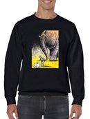 Elephant Thief Sweatshirt -Oguz Gurel Designs