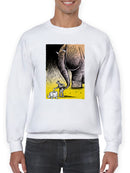 Elephant Thief Sweatshirt -Oguz Gurel Designs