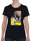 Elephant Thief T-shirt -Oguz Gurel Designs
