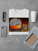 Social Media Brain T-shirt -Oguz Gurel Designs