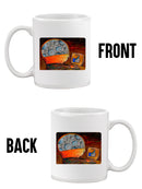 Social Media Brain Mug -Oguz Gurel Designs