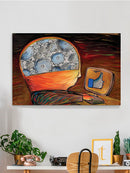 Social Media Brain Wall Art -Oguz Gurel Designs