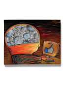 Social Media Brain Wall Art -Oguz Gurel Designs