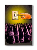 The Useless Switch Wall Art -Oguz Gurel Designs