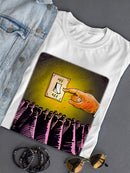 The Useless Switch T-shirt -Oguz Gurel Designs