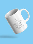 New Court Shaping Up Nicely Mug -Dennis Goris Designs