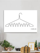 Coat Hook Wall Art -Dennis Goris Designs