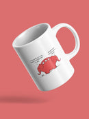 Controversial Elephant Mug -Dennis Goris Designs