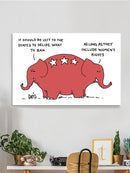 Controversial Elephant Wall Art -Dennis Goris Designs