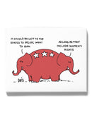 Controversial Elephant Wall Art -Dennis Goris Designs