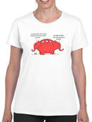Controversial Elephant T-shirt -Dennis Goris Designs