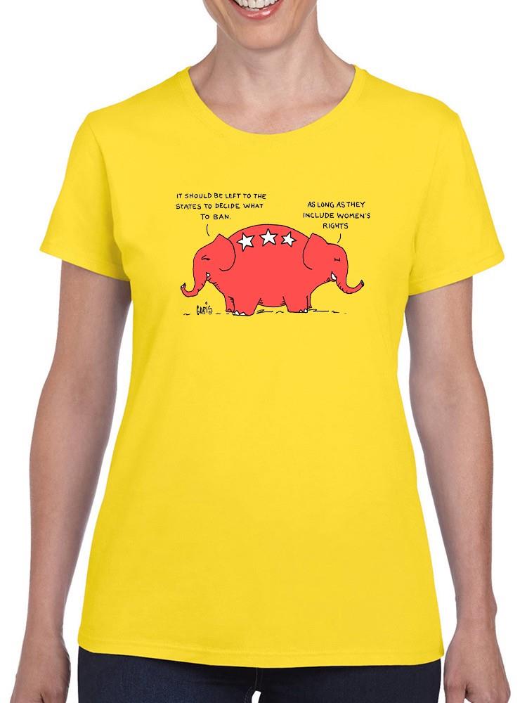 Controversial Elephant T-shirt -Dennis Goris Designs