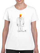 Candy Corn Man T-shirt -Dennis Goris Designs