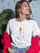 Candy Corn Man T-shirt -Dennis Goris Designs