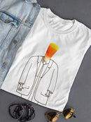 Candy Corn Man T-shirt -Dennis Goris Designs