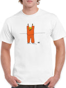 Orange Man Prisoner T-shirt -Dennis Goris Designs