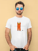Orange Man Prisoner T-shirt -Dennis Goris Designs