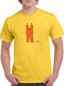 Orange Man Prisoner T-shirt -Dennis Goris Designs