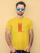 Orange Man Prisoner T-shirt -Dennis Goris Designs