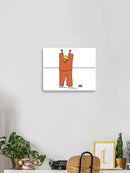 Orange Man Prisoner Wall Art -Dennis Goris Designs