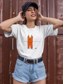 Orange Man Prisoner T-shirt -Dennis Goris Designs