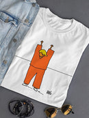 Orange Man Prisoner T-shirt -Dennis Goris Designs