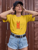 Orange Man Prisoner T-shirt -Dennis Goris Designs