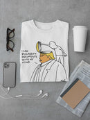 Orange Man With No Mind T-shirt -Dennis Goris Designs