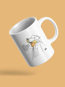 Orange Man With No Mind Mug -Dennis Goris Designs