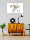 Orange Man With No Mind Wall Art -Dennis Goris Designs