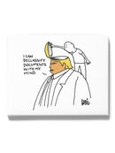 Orange Man With No Mind Wall Art -Dennis Goris Designs