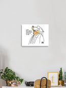 Orange Man With No Mind Wall Art -Dennis Goris Designs