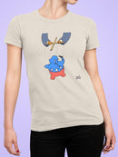Democratic Puppet Show T-shirt -Dennis Goris Designs