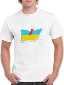 Catching A Missile T-shirt -Dennis Goris Designs